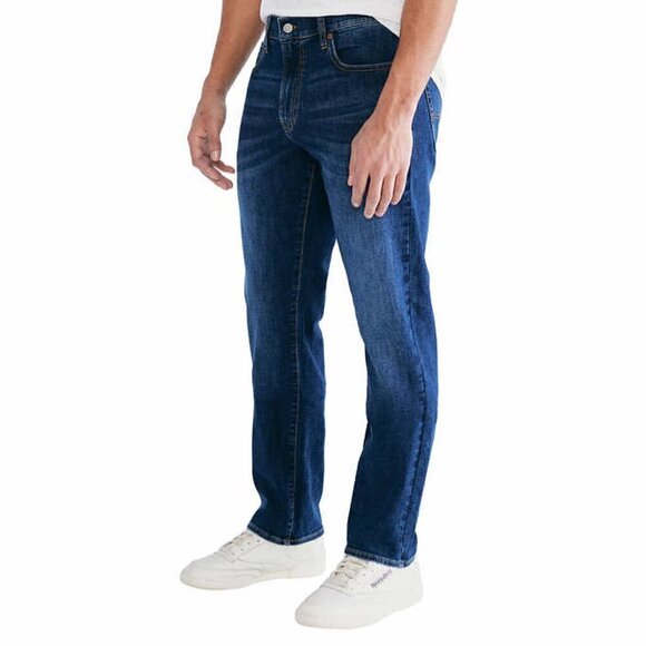 Lucky Brand Mens 410 Athletic Straight Jeans 40 x 34 Zip Fly Denim - Picture 3 of 5